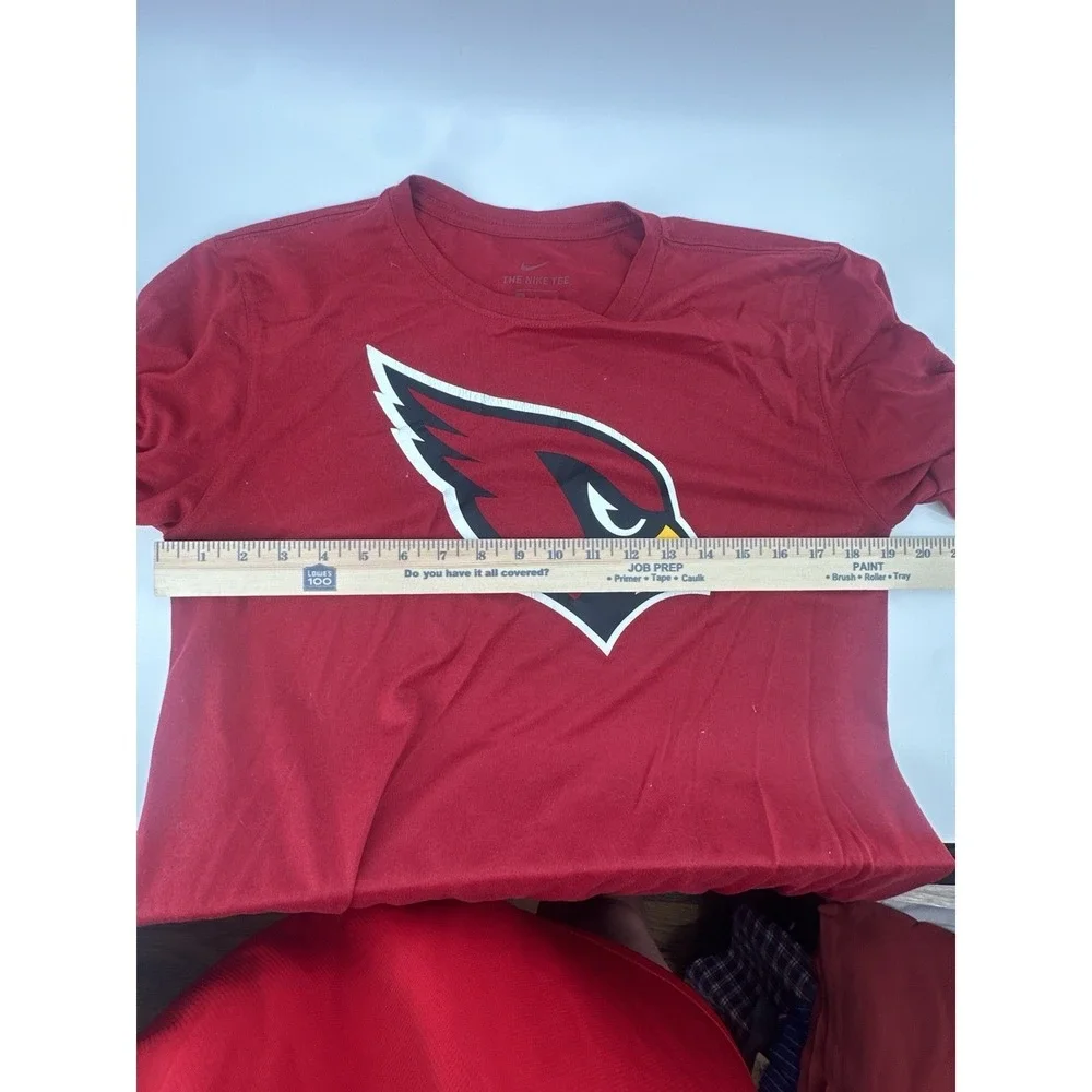 Nike NFL Arizona Cardinals T-Shirt Mens M Red Dri Fit Short Sleeve Top